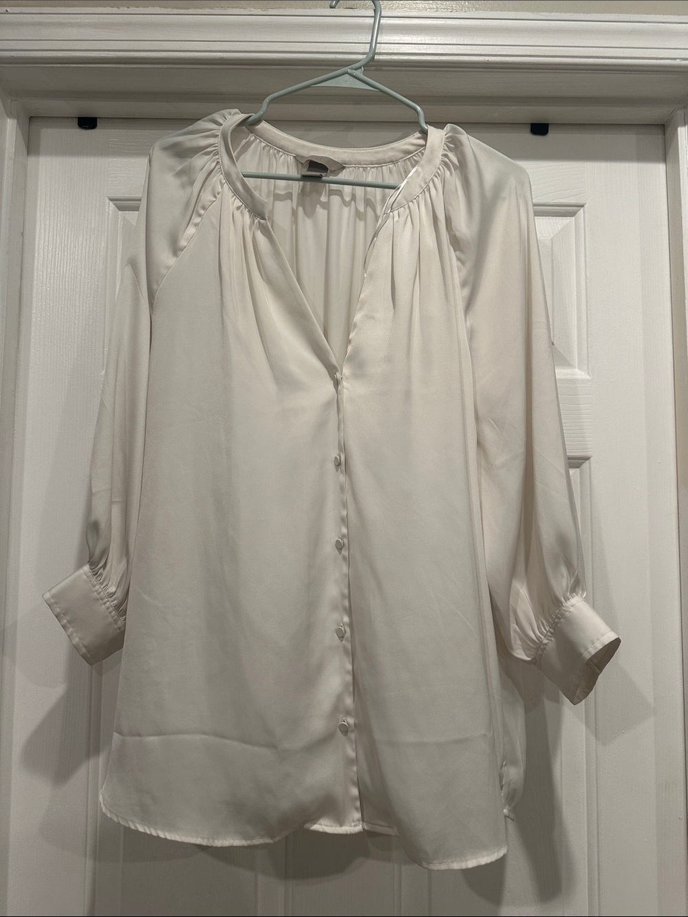 H&M Ivory Blouse